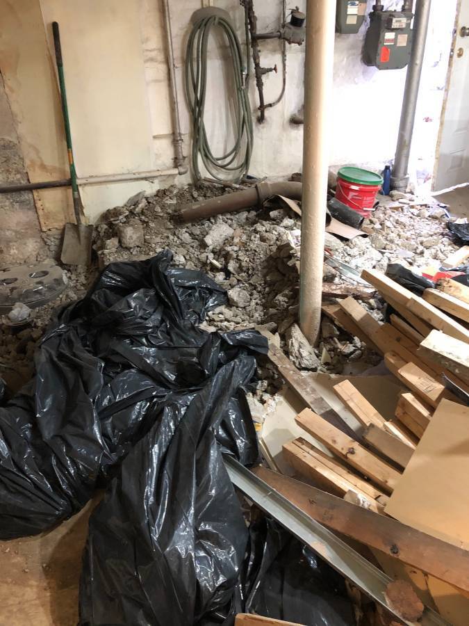 Scrap metal and wood removal service